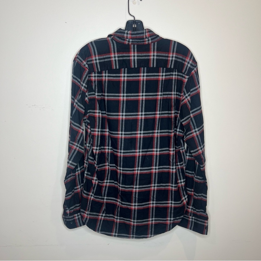 Goodfellow & Co Men’s Medium Button Up Long Sleeve Multicolor Plaid - Picture 3 of 5